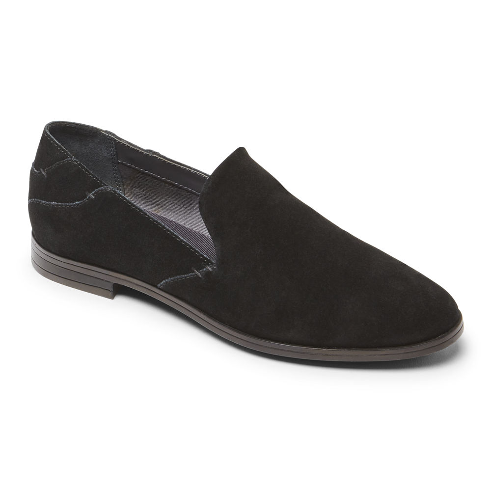 Mocassins Rockport Mulher Pretas - Perpetua - 70329KDSR